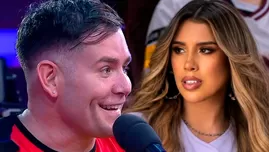 Pancho se puso nervioso al mencionarle a Yahaira: "Su ex". | Fuente: América Televisión / Instagram Yahaira Plasencia