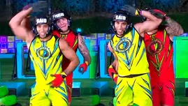 Pancho Rodríguez y Said Palao se lucieron al bailar como Michael Jackson. | Fuente: América Televisión