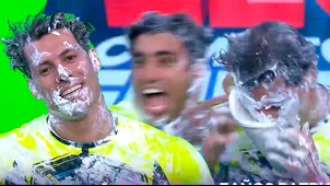 Patricio Parodi celebró su cumpleaños por adelantado con tortazos