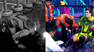 Patricio Parodi fue atendido de emergencia tras grave lesión