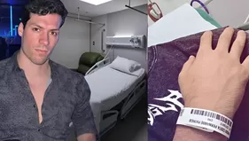 Patricio Parodi preocupó al aparecer internado en la clínica