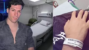 Patricio Parodi preocupó al aparecer internado en la clínica