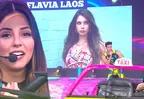 Patricio Parodi se puso nervioso al recordar a Flavia Laos frente a Luciana Fuster en pleno juego