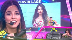 Patricio Parodi se puso nervioso al recordar a Flavia Laos frente a Luciana Fuster en pleno juego