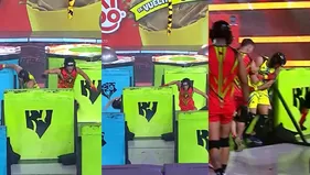 Patricio Parodi sufrió fuerte caída ¿por culpa de Kevin Díaz?