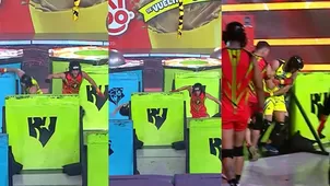 Patricio Parodi sufrió fuerte caída ¿por culpa de Kevin Díaz?