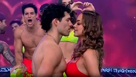 Patricio dando 'cátedra' de nariz con nariz | Composición: Katherine Lozano