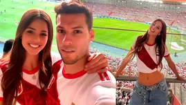 Patricio Parodi y Luciana Fuster festejaron el pase de Perú al repechaje de Qatar 2022