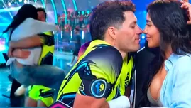 Patricio Parodi y Roxana Molina tuvieron efusivo reencuentro. | Fuente: América Televisión