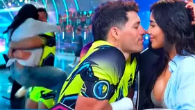 Patricio Parodi y Roxana Molina tuvieron efusivo reencuentro