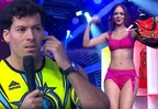Patricio Parodi y su reacción al ver a Flavia López combatiente