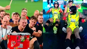 Patricio y los Guerreros recrearon festejo vikingo de Noruega