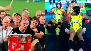 Patricio y los Guerreros recrearon festejo vikingo de Noruega