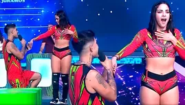 Paul Michael se arrodilló frente a Raysa Ortiz por su perdón. | Fuente: América Televisión
