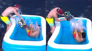 Piero Arenas lanzó tremendos baldazos a Facundo González