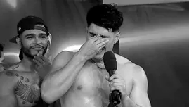 Piero Arenas lloró en vivo | Composición: Katherine Lozano