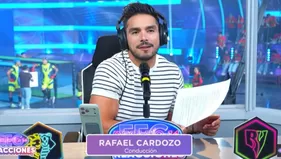 Rafael Cardozo apareció como conductor de 'EEG El React'
