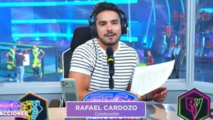 Rafael Cardozo apareció como conductor de 'EEG El React'