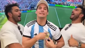 Rafael y su burla a Facundo González por derrota de Argentina