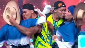 ¿Raúl Carpena besó a Katia Palma al bailar marinera en vivo?