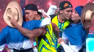 ¿Raúl Carpena besó a Katia Palma al bailar marinera en vivo?