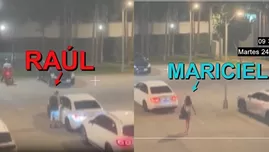 Maricielo Gamarra es captada junto a Raúl Carpena en auto