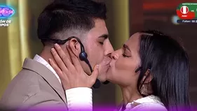 Raysa Ortiz y Paul Michael se dieron apasionado beso en reto de EEG