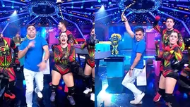 Renzo Schuller ganó a Katia y celebró con baile de Combate