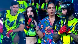 Rosángela contra Patricio y Jota | Composición: Katherine Lozano | Fuente: América Televisión