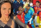 Rosángela celebró triunfo de España con mensaje sobre su sobrino