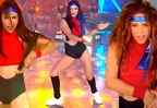 Rosángela Espinoza cautivó con baile en vivo de Shakira al ritmo de "Girl like me"