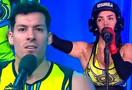 Rosángela Espinoza enfureció con Patricio Parodi y todo se salió de control. | Composición: Esto es guerra