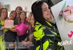 Rosángela fue sorprendida por maquilladoras de EEG en cumpleaños