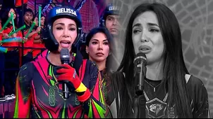 Rosángela Espinoza lloró por tenso momento con Melissa Loza