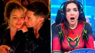 Rosángela Espinoza reaccionó así al conocer al novio de Flavia Laos. | Fuente: YouTube