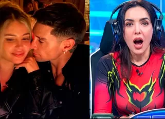 Rosángela Espinoza reaccionó así al conocer al novio de Flavia Laos. | Fuente: YouTube