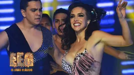 	<p>Rosángela Espinoza realizó impresionante baile al ritmo de salsa</p>