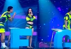 Rosángela Espinoza se avergonzó por insólito error en vivo