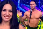 Rosángela Espinoza se puso nerviosa por sensual baile de Fabio Agostini