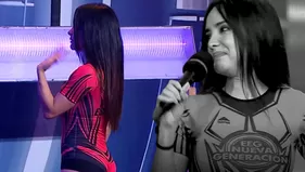 Rosángela Espinoza se quebró y abandonó en vivo el set de EEG
