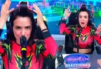 Rosángela Espinoza tuvo bochornoso incidente durante EEG El React