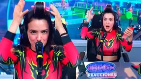 Rosángela Espinoza tuvo bochornoso incidente durante EEG El React