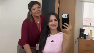 Rosángela Espinoza tuvo conmovedor reencuentro con maquilladora de su adolescencia