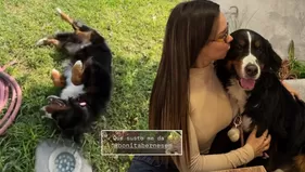Rosángela Espinoza vivió gran susto al pasear a su perrita Bonita