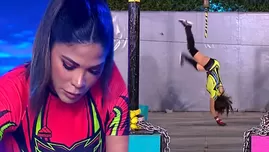 Rosángela Espinoza y su eufórica celebración al ganar a Karen.