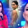 Rosángela Espinoza halagó vestido de Vania ante Onelia Molina.