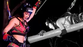 Rosángela quedó petrificada tras ser derrotada por Melissa Loza