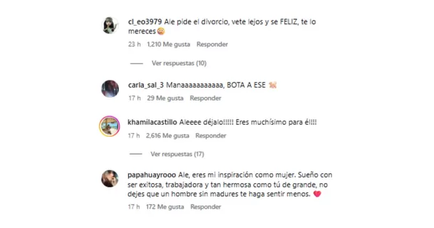 Usuarios piden a Alejandra dejar a Said.