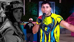 Said Palao molesto con Rosangela Espinoza por falta de actitud