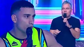 Said Palao se enfrentó a Mathías tras perder reto de fuerza EEG